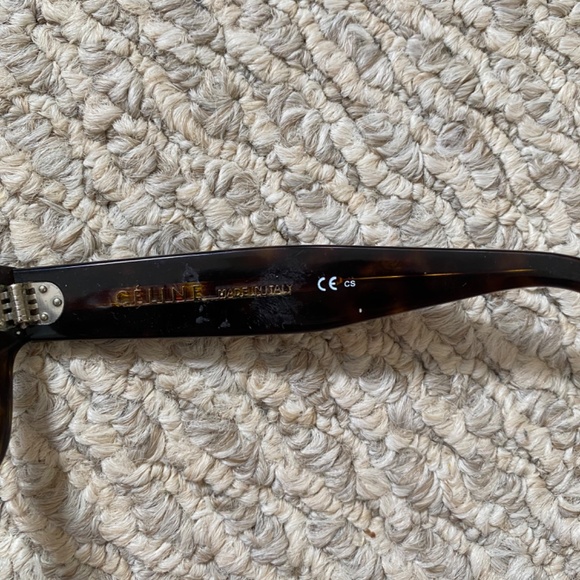 CELINE PARIS tortoise shell eyeglasses - Picture 7 of 8